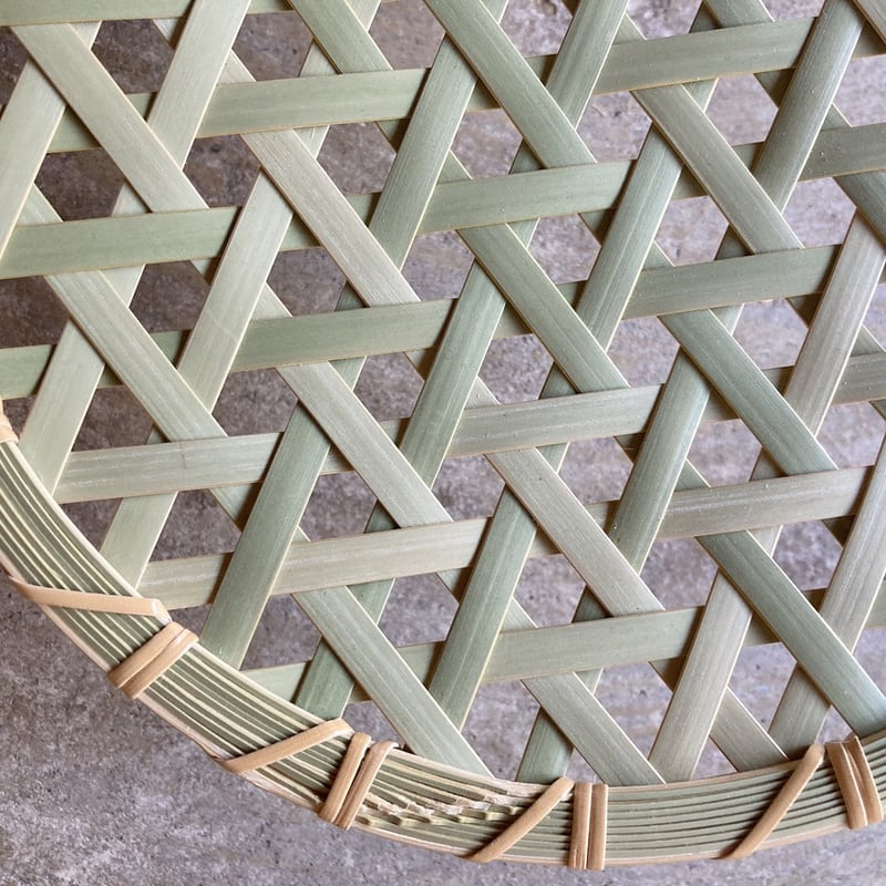 美濃鉄線編み平ざる | QQ実験所