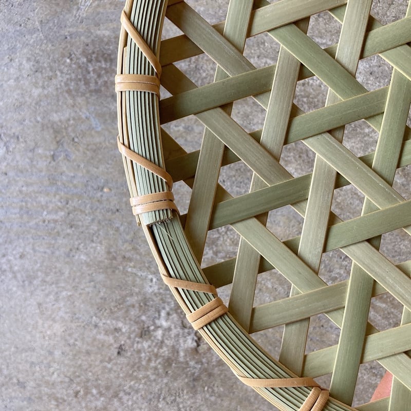 美濃鉄線編み平ざる | QQ実験所