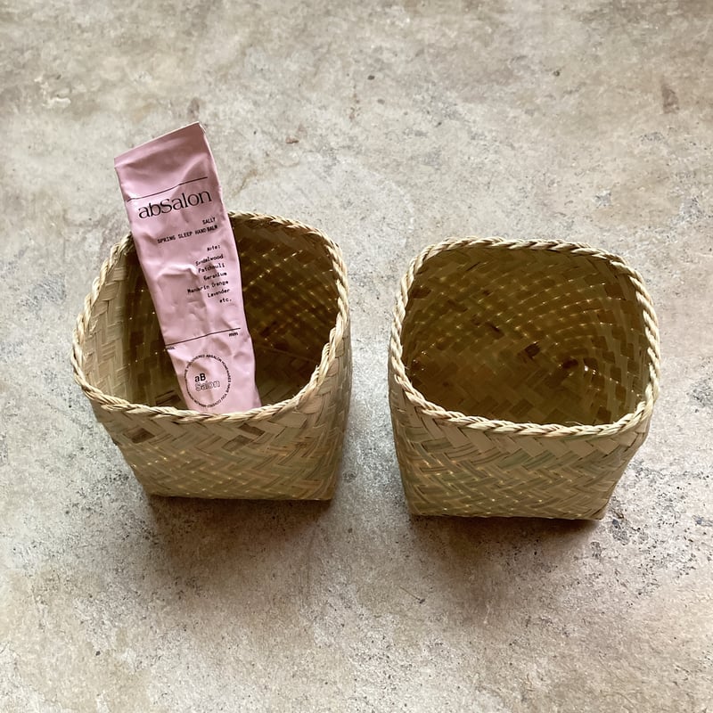 4個セット キッチン・日用品・その他 竹製 おにぎりケース フタ付き