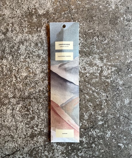 JUNIPER RIDGE CAMPFIRE INCENSE / California juniper