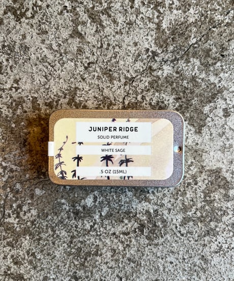 JUNIPER RIDGE SOLID PERFUME/ White sage