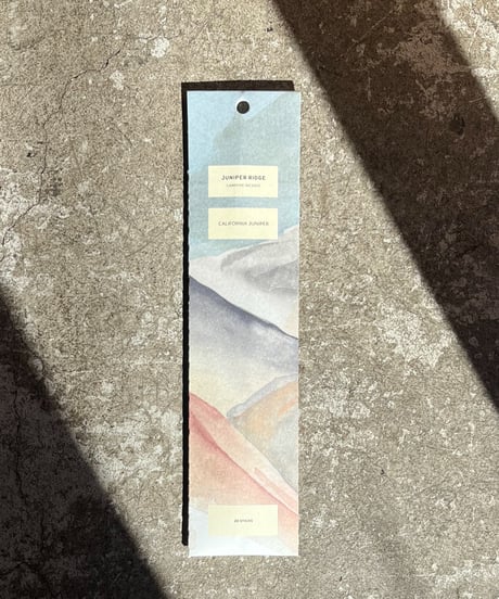 JUNIPER RIDGE CAMPFIRE INCENSE / California juniper