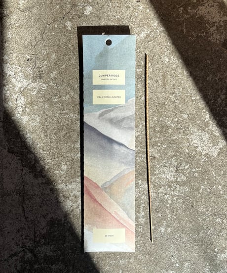 JUNIPER RIDGE CAMPFIRE INCENSE / California juniper