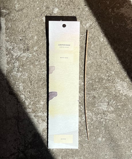 JUNIPER RIDGE CAMPFIRE INCENSE / White sage
