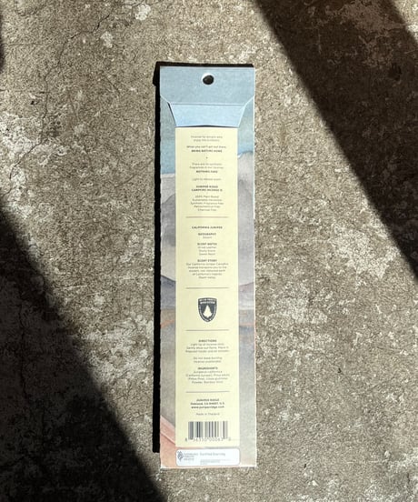 JUNIPER RIDGE CAMPFIRE INCENSE / California juniper