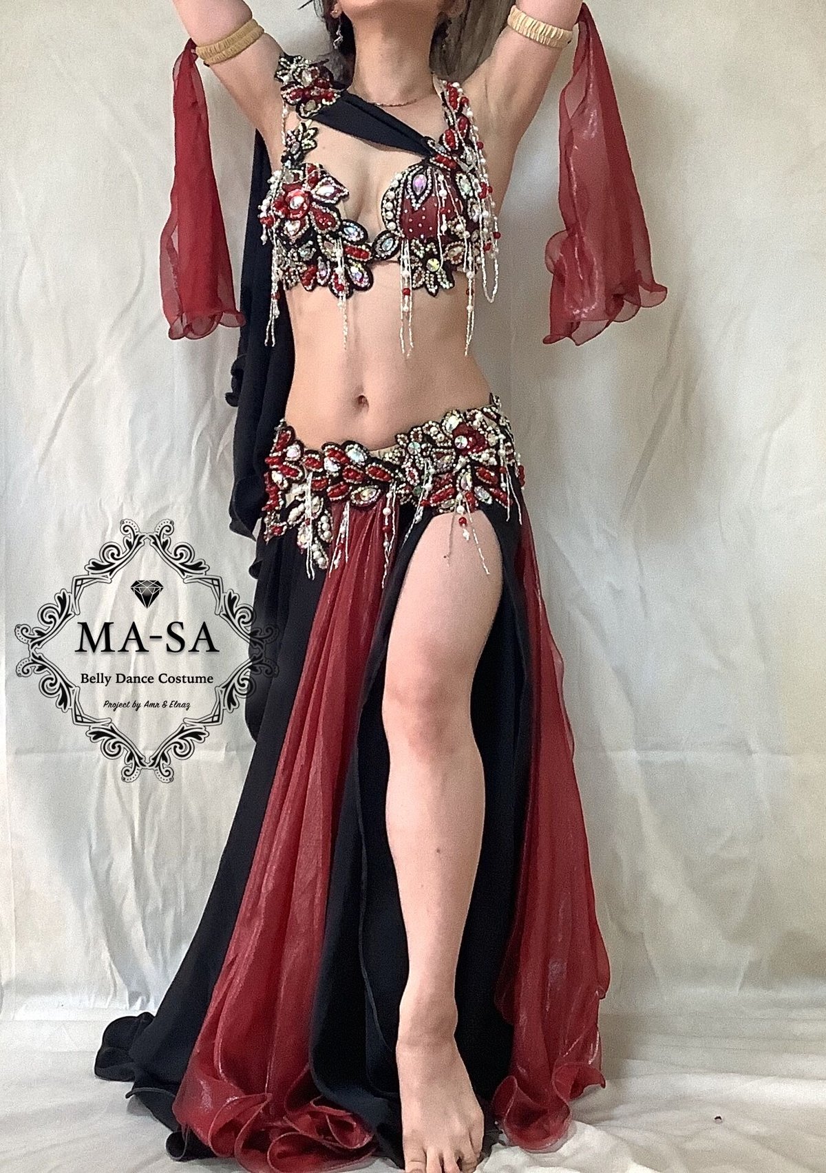 デビルクイーン（税・送料込み） Designed by Amr | ベリーダンス衣装