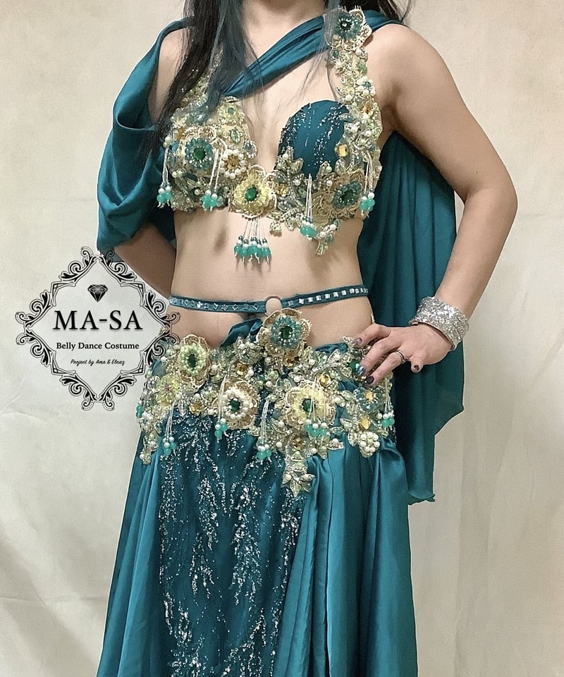 エメラルドシャイン（税・送料込み） Designed by Amr | ベリーダンス