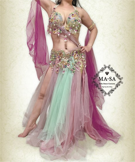 ベリーダンス衣装/マーサベリーダンスコスチューム/MA-SA Belly Dance