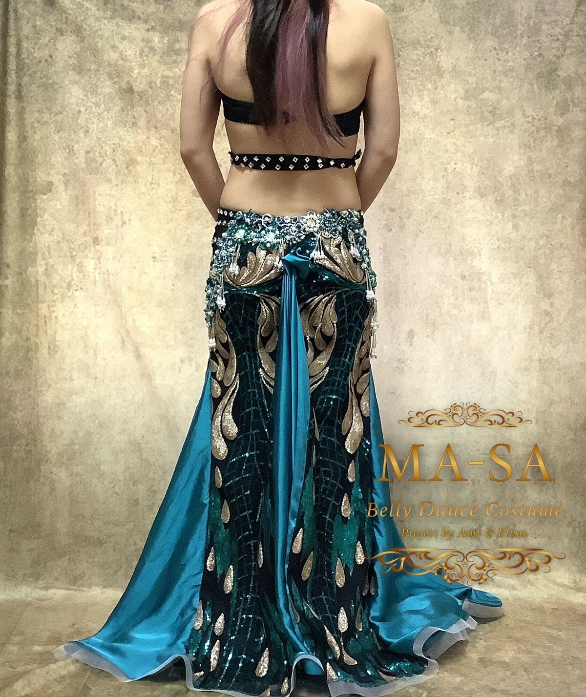 ターコイズドリーム（税・送料込み） Designed by Amr | ベリーダンス