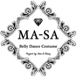 ベリーダンス衣装/マーサベリーダンスコスチューム/MA-SA Belly Dance Costume
