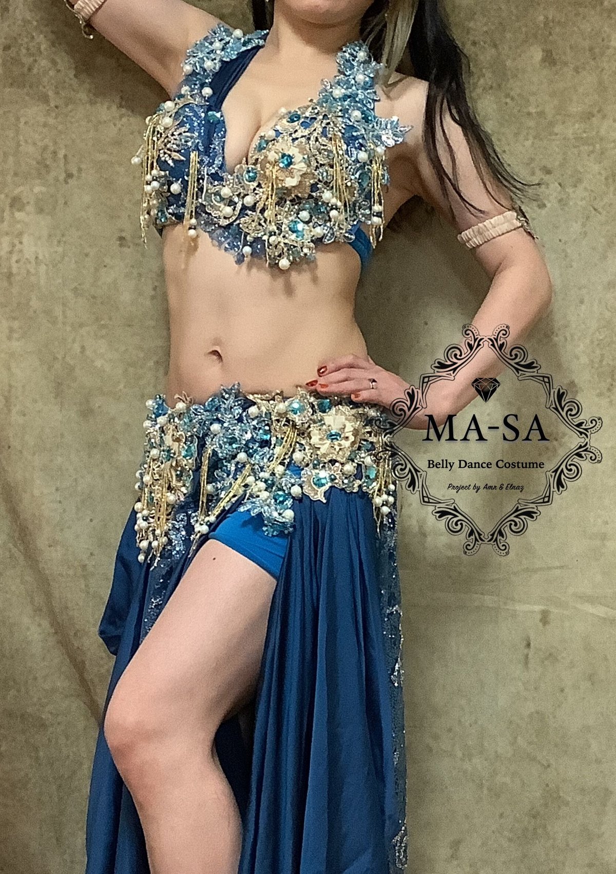 ディープオーシャン（税・送料込み） Designed by Amr | ベリーダンス