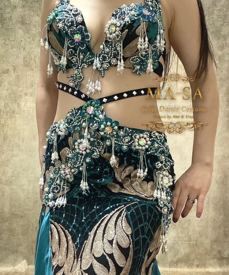 ターコイズドリーム（税・送料込み） Designed by Amr | ベリーダンス