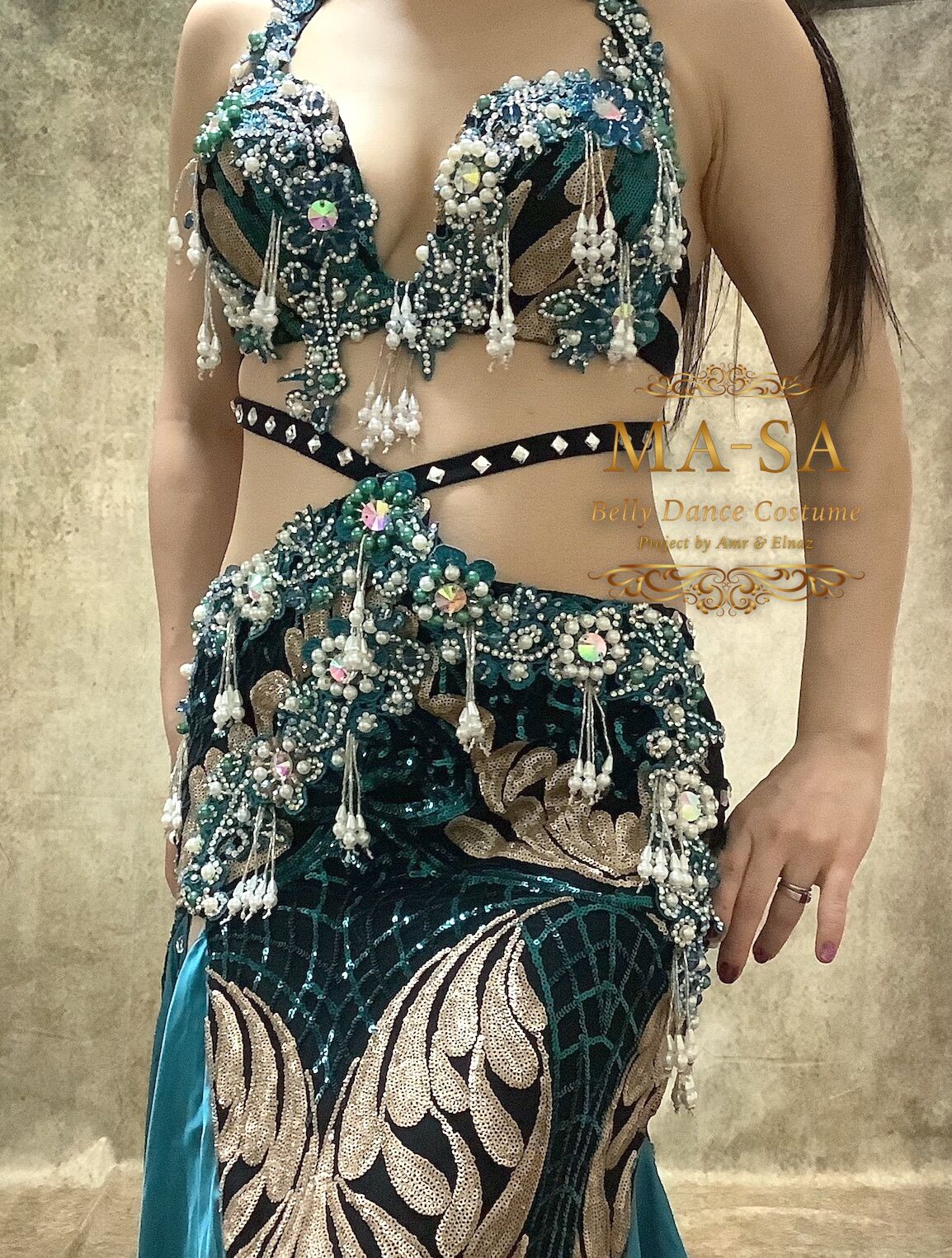 ターコイズドリーム（税・送料込み） Designed by Amr | ベリーダンス