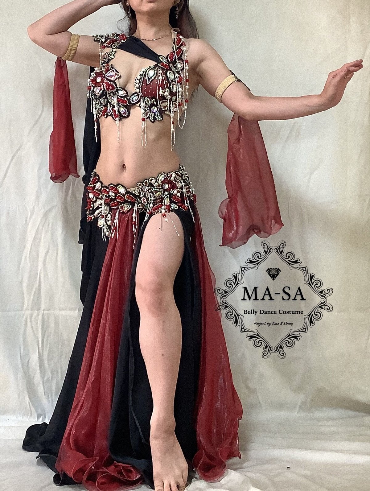 デビルクイーン（税・送料込み） Designed by Amr | ベリーダンス衣装