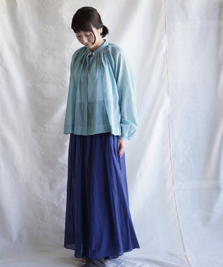 cotton bretagne blouse   MIZUASAGI