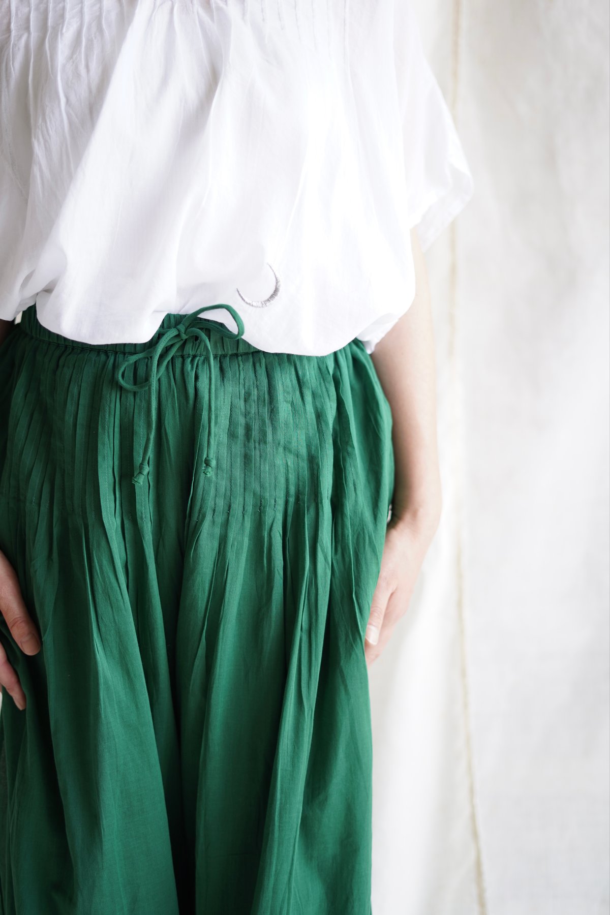 cotton pintuck PT BOTANICAL | Little Eagle