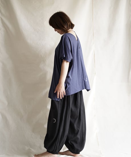 cotton gather PO long  NAVY