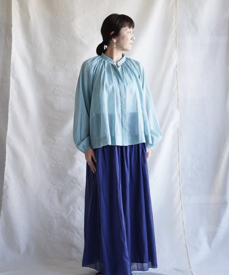 cotton bretagne blouse   MIZUASAGI
