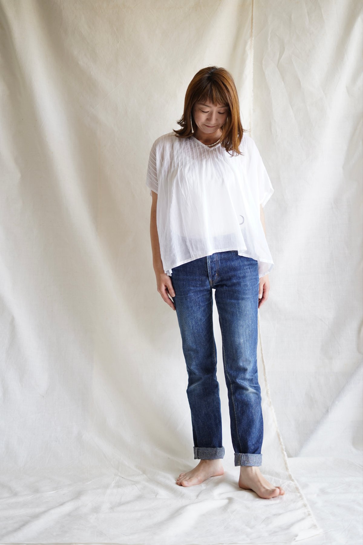 cotton pintuck PO BOTANICAL | Little Eagle