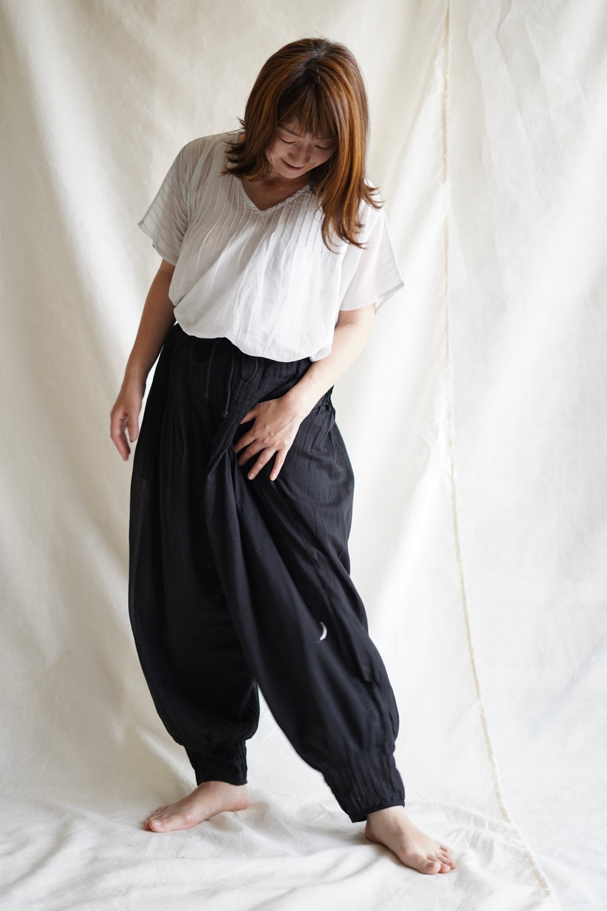 cotton pintuck PT SHIKKOKU | Little Eagle