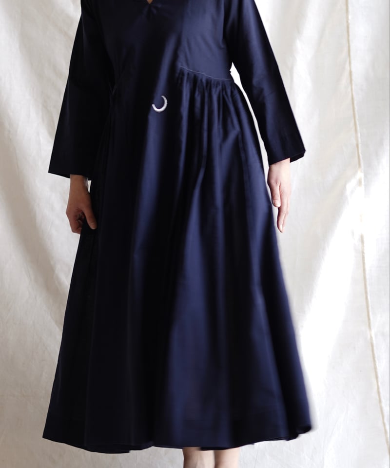cotton gather L/S OP MIDNIGHT | Little Eagle