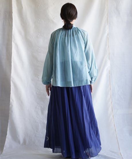 cotton bretagne blouse   MIZUASAGI