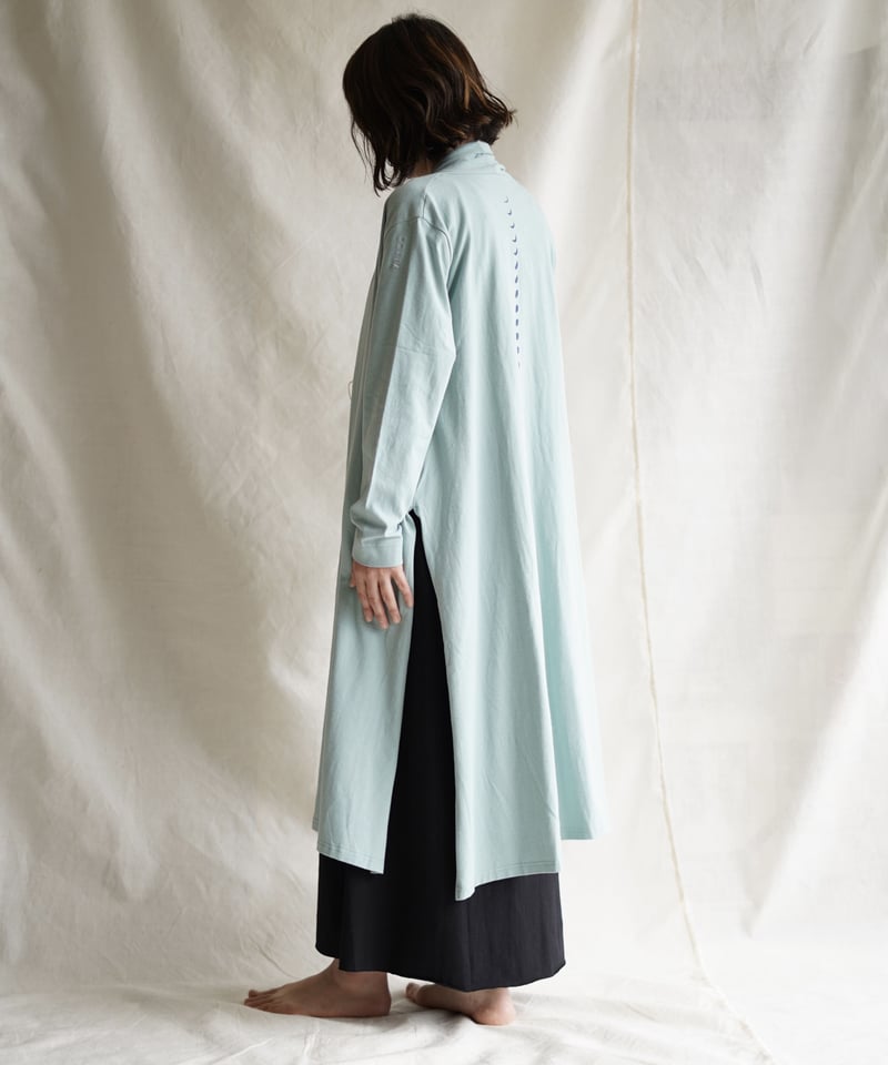 Len moon circle long slit coat USUASAGI | Litt