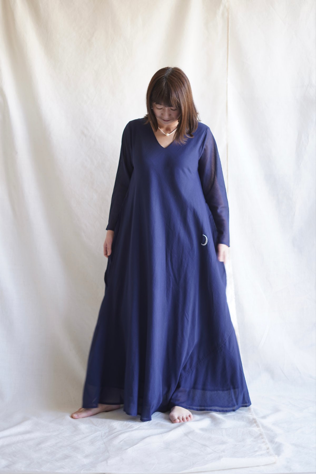 cotton flow L/S OP MIDNIGHT | Little Eagle