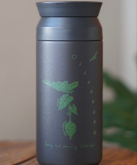 ALOHA mai e MAUI tumbler TARO 【black × green】