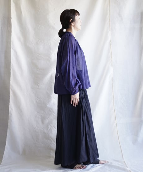 cotton bretagne blouse   KONJOU
