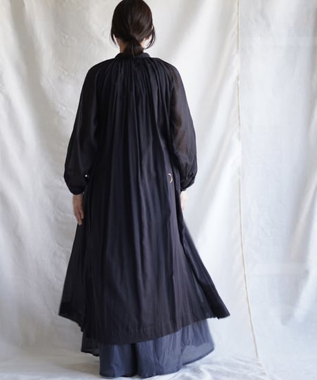 cotton bretagne long coat    SHIKKOKU