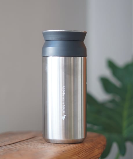 ALOHA mai e MAUI tumbler TARO 【stainless × white】