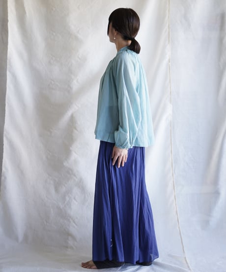 cotton bretagne blouse   MIZUASAGI