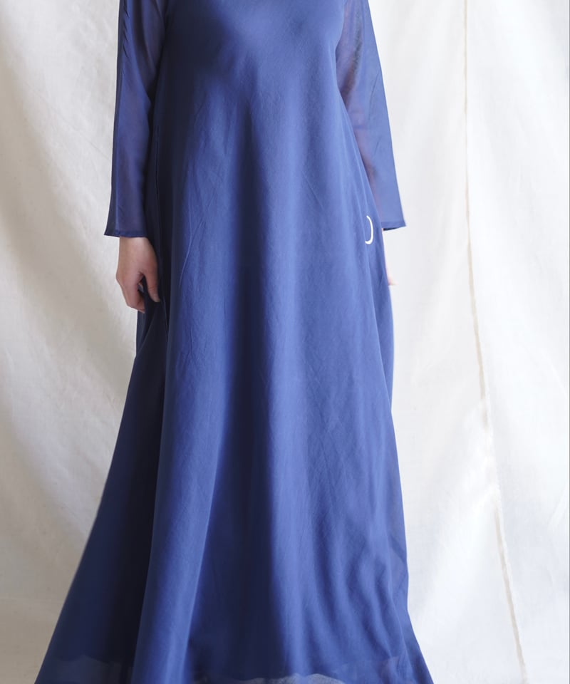 cotton flow L/S OP INK BLUE | Little Eagle