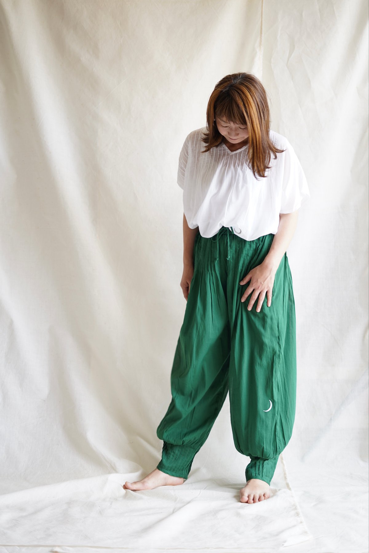 cotton pintuck PT BOTANICAL | Little Eagle