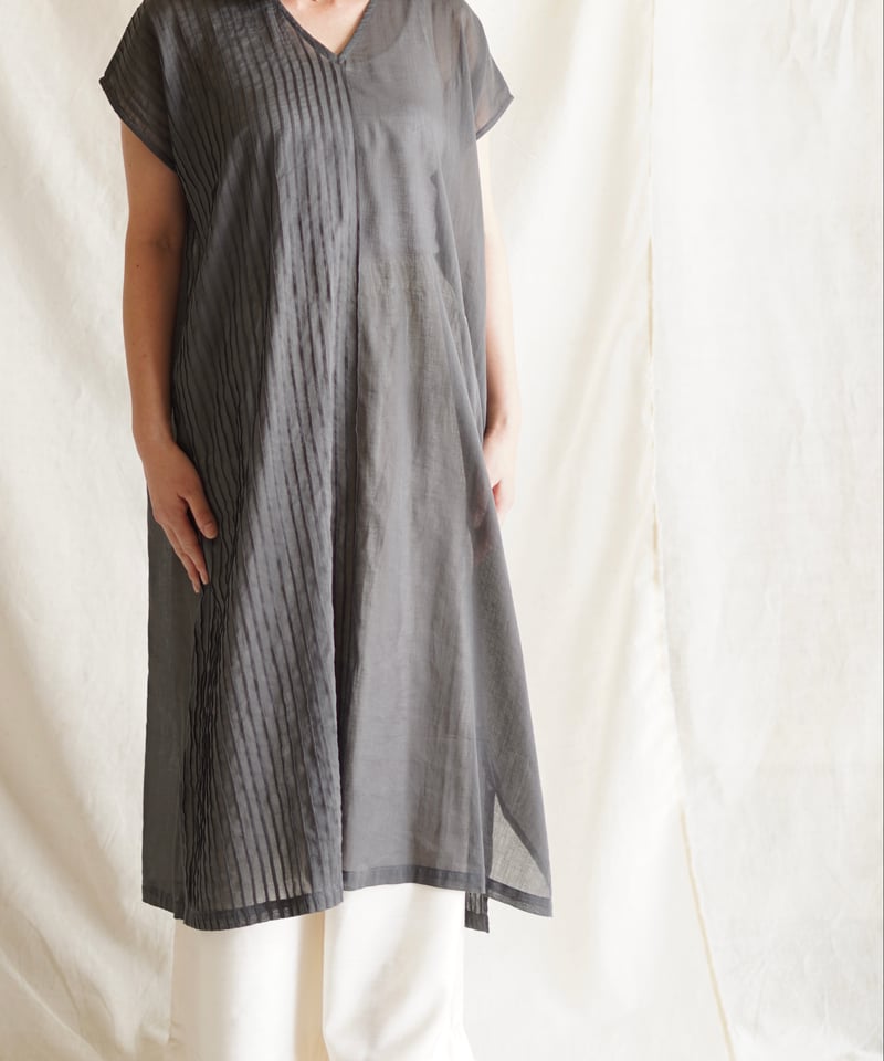 cotton pintuck OP SUMIKURO | Little Eagle