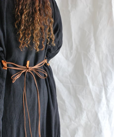 organic cotton hemp KINAGASHI coat sumikuro