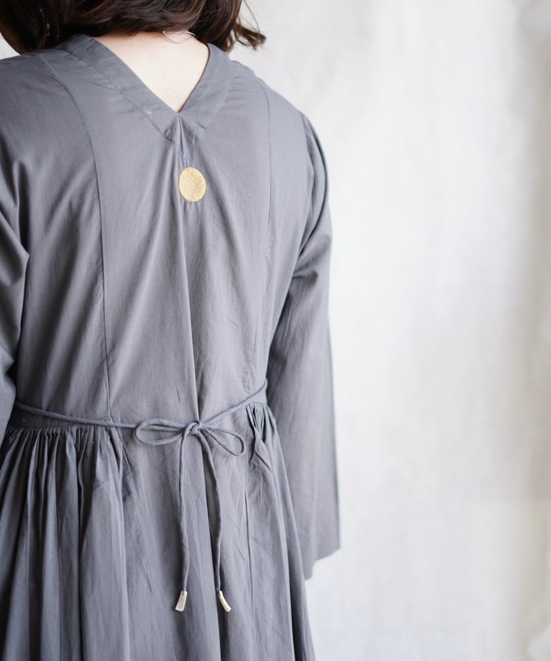 cotton gather L/S OP SUMIKURO | Little Eagle