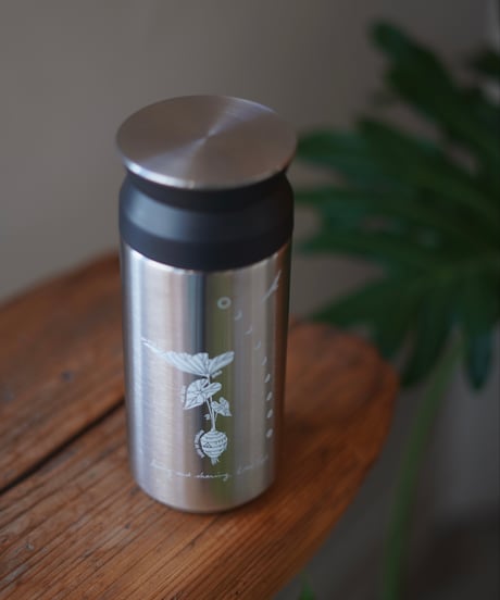 ALOHA mai e MAUI tumbler TARO 【stainless × white】