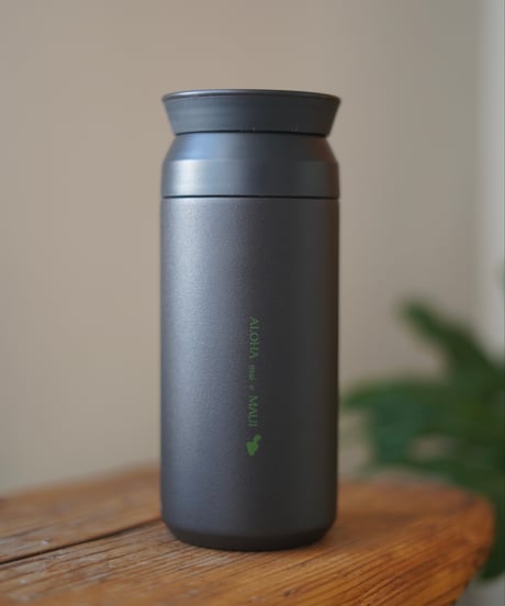 ALOHA mai e MAUI tumbler TARO 【black × green】