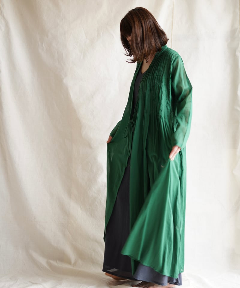 cotton pintuck cache-coeur BOTANICAL | Little