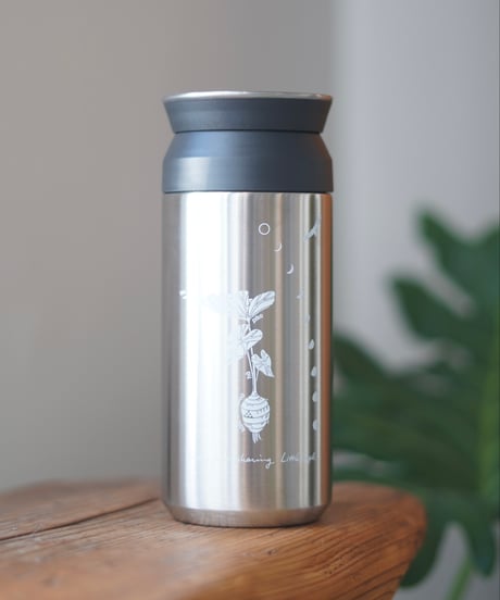 ALOHA mai e MAUI tumbler TARO 【stainless × white】