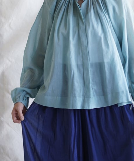 cotton bretagne blouse   MIZUASAGI