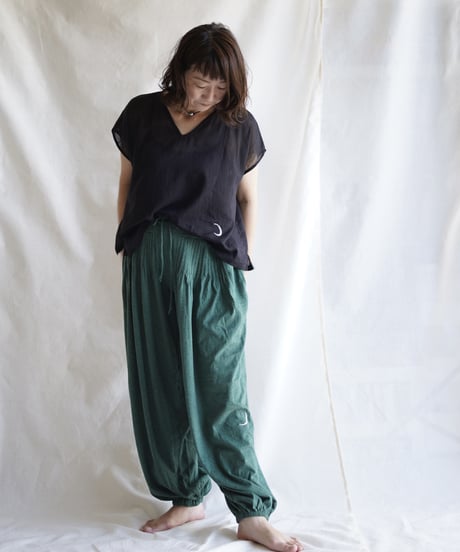 cotton moon harem pant  BOTANICAL
