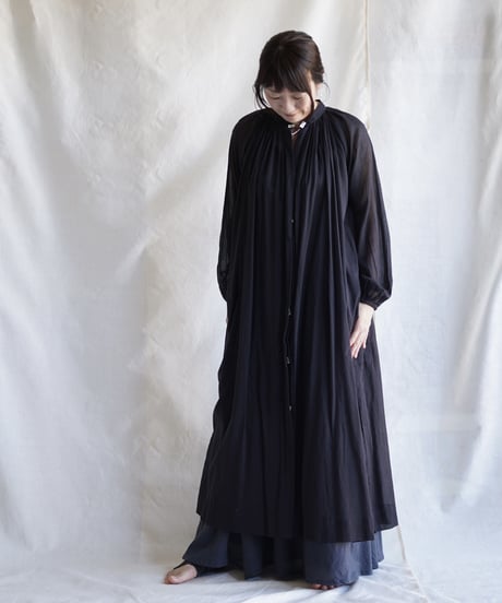 cotton bretagne long coat    SHIKKOKU