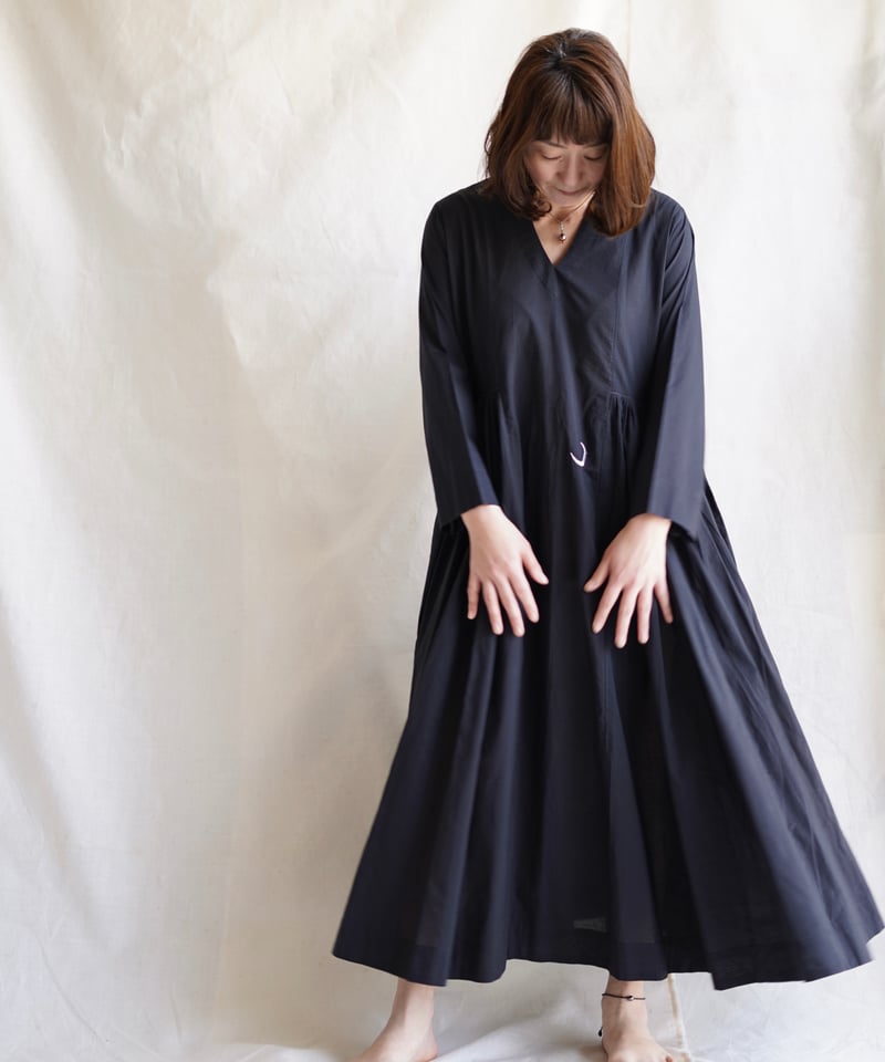 cotton gather L/S OP SHIKKOKU | Little Eagle