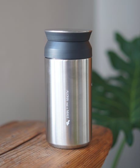 ALOHA mai e MAUI tumbler TARO 【stainless × white】