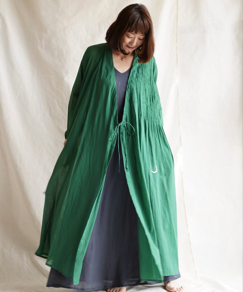 cotton pintuck cache-coeur BOTANICAL | Little