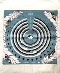 moon circle calendar  2026