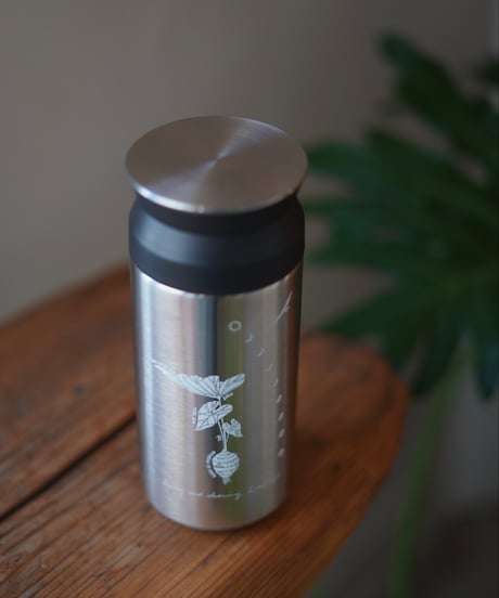 ALOHA mai e MAUI tumbler TARO 【stainless × white】